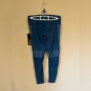 NWT 90 Degree Workout Leggings Blue Size S